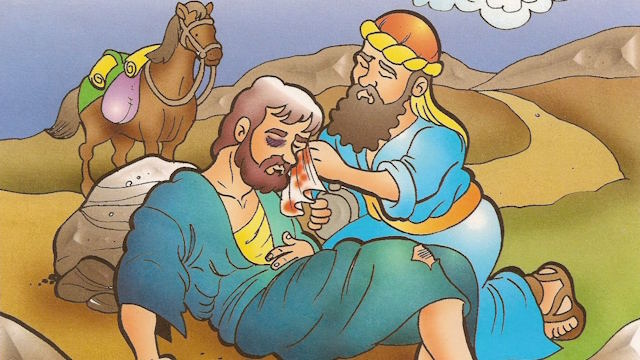 A parábola do bom samaritano - Para crianças