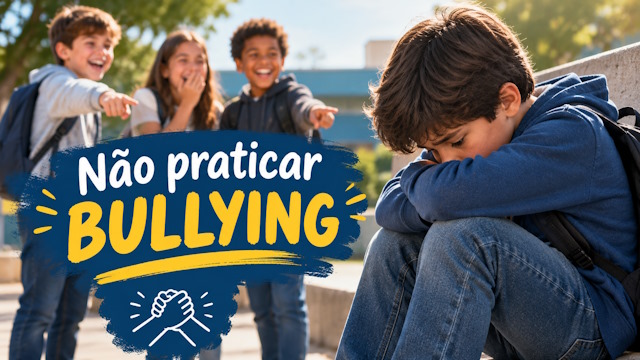Não pratique bullying - Para crianças
